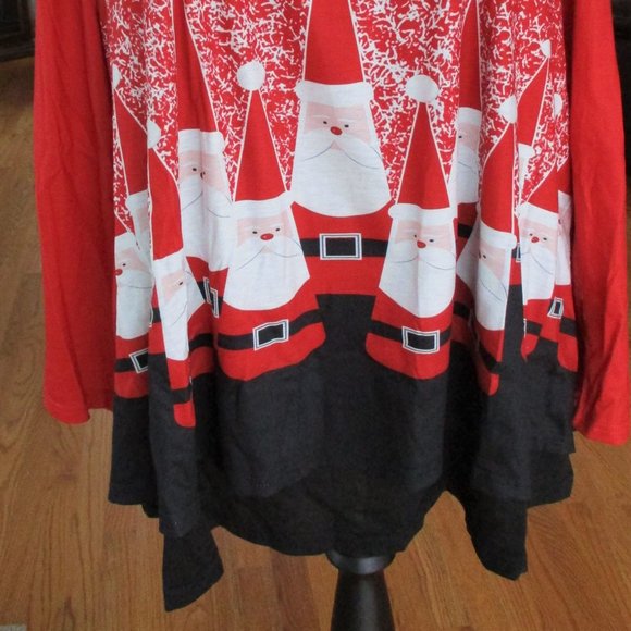 Holiday Santa Tunic Top - Picture 6 of 6